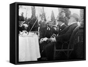 Prince George (1865-193), the Future King George V, Corfu, Greece, 1908-null-Framed Stretched Canvas