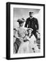 Prince George and His Wife Mary with their Son Edward, HMS Crescent, Late 19th-Early 20th Century-null-Framed Giclee Print