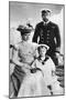 Prince George and His Wife Mary with their Son Edward, HMS Crescent, Late 19th-Early 20th Century-null-Mounted Giclee Print