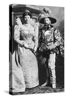 Prince George and Mary of Teck in Fancy Dress, Devonshire House Ball, 1897-null-Stretched Canvas