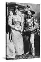 Prince George and Mary of Teck in Fancy Dress, Devonshire House Ball, 1897-null-Stretched Canvas