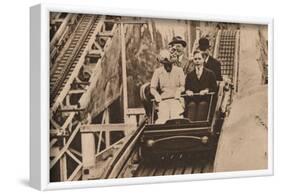 Prince George and Princess Mary at the opening of Earls Court Exhibition, London, 1913 (1935)-Unknown-Framed Photographic Print