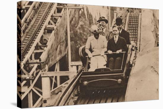 Prince George and Princess Mary at the opening of Earls Court Exhibition, London, 1913 (1935)-Unknown-Stretched Canvas