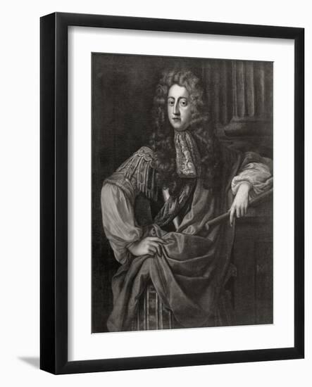 Prince George of Denmark, Late 17th Century-Willem Wissing-Framed Giclee Print