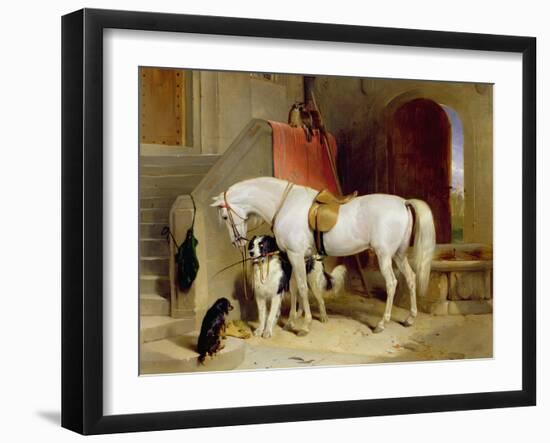 Prince George's Favourites-Edwin Henry Landseer-Framed Giclee Print