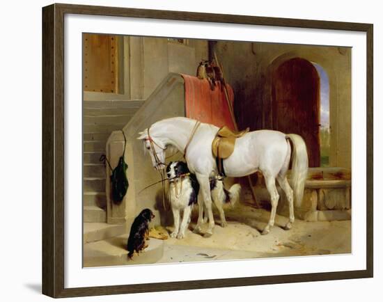 Prince George's Favourites-Edwin Henry Landseer-Framed Giclee Print