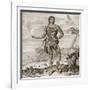 Prince Giolo from the Philippines, 1691-null-Framed Giclee Print