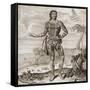 Prince Giolo from the Philippines, 1691-null-Framed Stretched Canvas