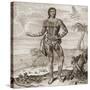 Prince Giolo from the Philippines, 1691-null-Stretched Canvas
