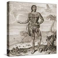 Prince Giolo from the Philippines, 1691-null-Stretched Canvas