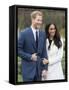 Prince Harry and Fiance Meghan Markle Announce their Engagement-Associated Newspapers-Framed Stretched Canvas