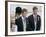 Prince Harry and Prince William after the wedding ceremony at Windsor Guildhall, for their father P-null-Framed Photographic Print