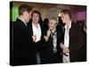 Prince Harry and Prince William with 80s pop band Duran Duran-null-Stretched Canvas