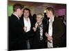 Prince Harry and Prince William with 80s pop band Duran Duran-null-Mounted Photographic Print