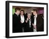 Prince Harry and Prince William with 80s pop band Duran Duran-null-Framed Photographic Print