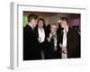 Prince Harry and Prince William with 80s pop band Duran Duran-null-Framed Photographic Print