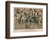 Prince Henry of Prussia at the Battle of Prague-Carl Rochling-Framed Giclee Print