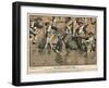 Prince Henry of Prussia at the Battle of Prague-Carl Rochling-Framed Giclee Print