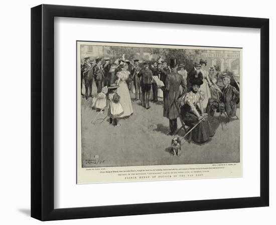 Prince Henry of Prussia in the Far East-Frank Craig-Framed Giclee Print