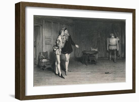 'Prince Henry, Poins, and Falstaff. (King Henry IV - First Part)', c1870-William Quiller Orchardson-Framed Giclee Print