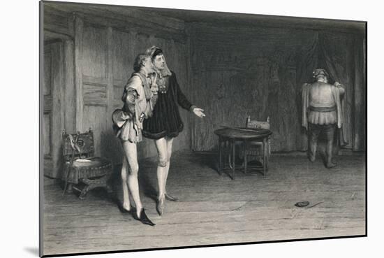 'Prince Henry, Poins, and Falstaff. (King Henry IV - First Part)', c1870-William Quiller Orchardson-Mounted Giclee Print