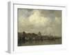 Prince Henry Quay with the Schreierstoren on the Outside Amsterdam-Jacob Maris-Framed Art Print