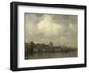 Prince Henry Quay with the Schreierstoren on the Outside Amsterdam-Jacob Maris-Framed Art Print