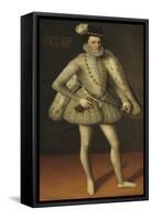 Prince Hercule-Francois, Duc d'Alencon, 1572-French School-Framed Stretched Canvas