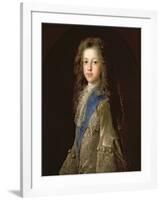 Prince James Francis Edward Stewart (1688-1766) as a Boy, 1701-Francois de Troy-Framed Giclee Print