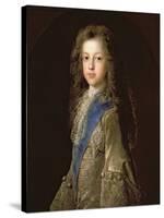 Prince James Francis Edward Stewart (1688-1766) as a Boy, 1701-Francois de Troy-Stretched Canvas