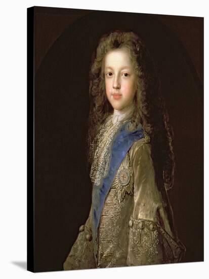 Prince James Francis Edward Stewart (1688-1766) as a Boy, 1701-Francois de Troy-Stretched Canvas