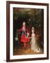 Prince James Francis Edward Stuart and Princess Maria Theresa Stuart, 1695-Nicolas de Largilliere-Framed Giclee Print