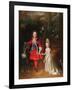 Prince James Francis Edward Stuart and Princess Maria Theresa Stuart, 1695-Nicolas de Largilliere-Framed Giclee Print