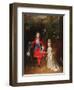 Prince James Francis Edward Stuart and Princess Maria Theresa Stuart, 1695-Nicolas de Largilliere-Framed Giclee Print