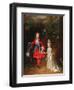 Prince James Francis Edward Stuart and Princess Maria Theresa Stuart, 1695-Nicolas de Largilliere-Framed Giclee Print