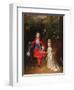 Prince James Francis Edward Stuart and Princess Maria Theresa Stuart, 1695-Nicolas de Largilliere-Framed Giclee Print