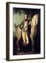 Prince Josef Anton Poniatowski (1763-1813) by His Horse, (Oil on Canvas)-Giuseppe or Josef Grassi-Framed Giclee Print