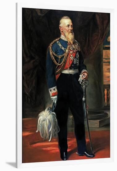 Prince Leopold De Baviere - Luitpold, Prince Regent of Bavaria (1821-1912), by Kaulbach, Friedrich-Frederich August Kaulbach-Framed Giclee Print