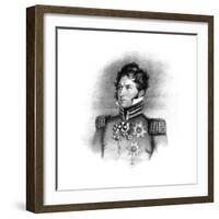 Prince Leopold George Christian Frederick of Saxe-Coburg-Saalfeld, 1816-Henry Meyer-Framed Giclee Print