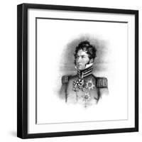 Prince Leopold George Christian Frederick of Saxe-Coburg-Saalfeld, 1816-Henry Meyer-Framed Giclee Print