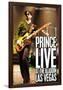 Prince Live at the Aladdin Las Vegas-null-Framed Poster