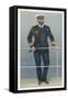 Prince Louis Alexander of Battenberg in Naval Dress-Spy (Leslie M. Ward)-Framed Stretched Canvas