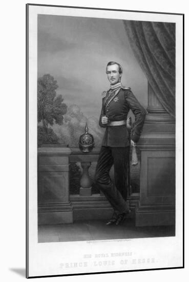 Prince Louis of Hesse, 19th Century-DJ Pound-Mounted Giclee Print
