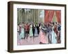 Prince Ludwig Ferdinand of Bavaria (1859-1949) and Infanta Maria Da Paz of Spain (1862-1946). Dance-null-Framed Giclee Print