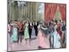 Prince Ludwig Ferdinand of Bavaria (1859-1949) and Infanta Maria Da Paz of Spain (1862-1946). Dance-null-Mounted Giclee Print