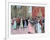 Prince Ludwig Ferdinand of Bavaria (1859-1949) and Infanta Maria Da Paz of Spain (1862-1946). Dance-null-Framed Giclee Print