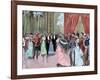 Prince Ludwig Ferdinand of Bavaria (1859-1949) and Infanta Maria Da Paz of Spain (1862-1946). Dance-null-Framed Giclee Print