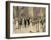 Prince Ludwig Ferdinand of Bavaria (1859-1949) and Infanta Maria Da Paz of Spain (1862-1946). Dance-null-Framed Giclee Print