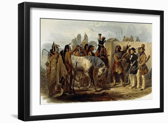 Prince Max Von Wied-Neuwied-Karl Bodmer-Framed Giclee Print