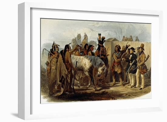 Prince Max Von Wied-Neuwied-Karl Bodmer-Framed Giclee Print